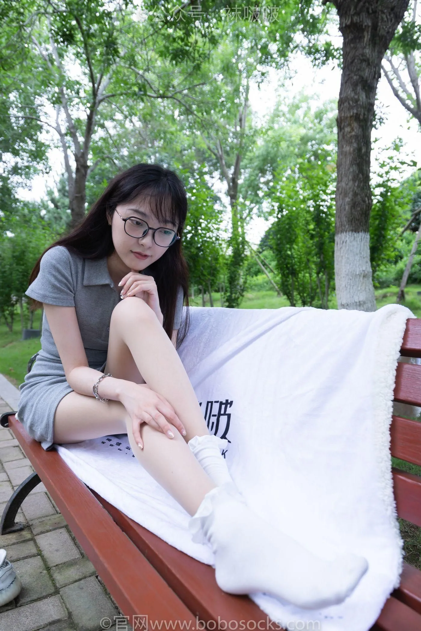 [BoBoSocks袜啵啵]NO.019 稚予-椰子、白棉袜、肉丝 [147P]插图